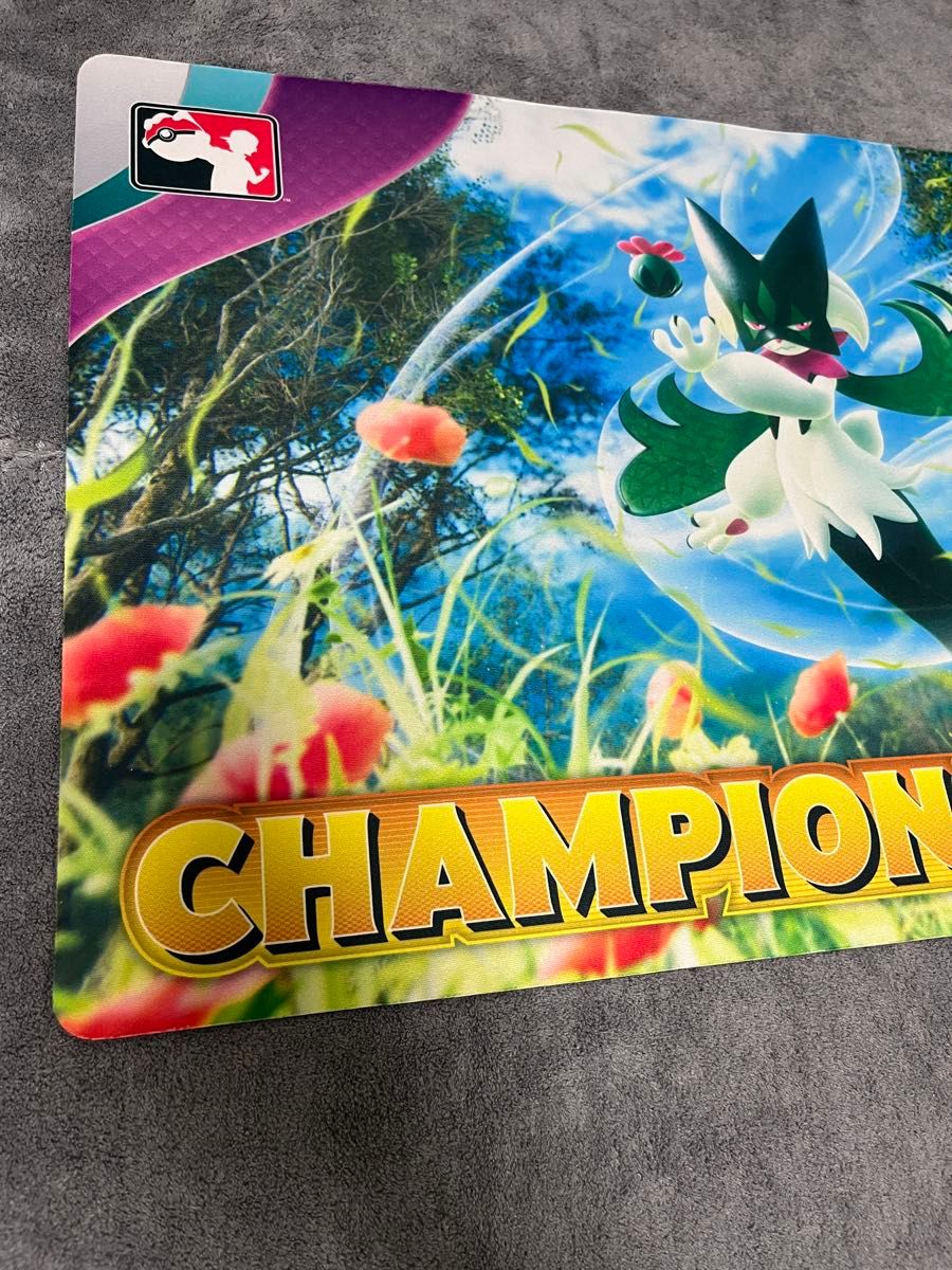 ポケモンカードゲーム プレイマット マスカーニャ チャンピオン ポケモンカードゲーム プレイマット マスカーニャ チャンピオン