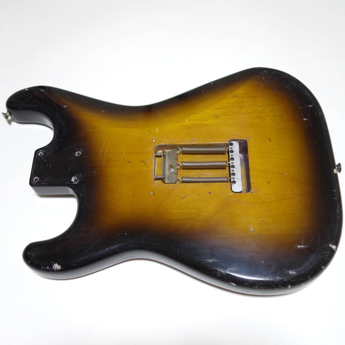 FENDER JAPAN ST57-65 82年製 JVシリアル ストラトキャスター ボディ ジャンク品 /Fender Stratocaster Body MADE IN JAPAN 1982_画像8