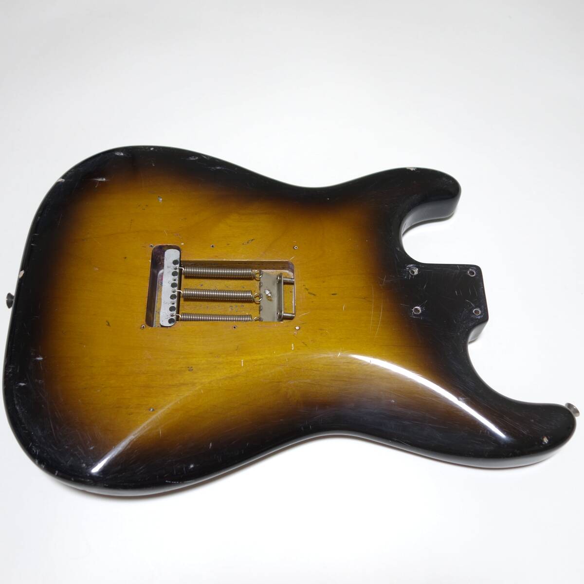 FENDER JAPAN ST57-65 82年製 JVシリアル ストラトキャスター ボディ ジャンク品 /Fender Stratocaster Body MADE IN JAPAN 1982_画像9