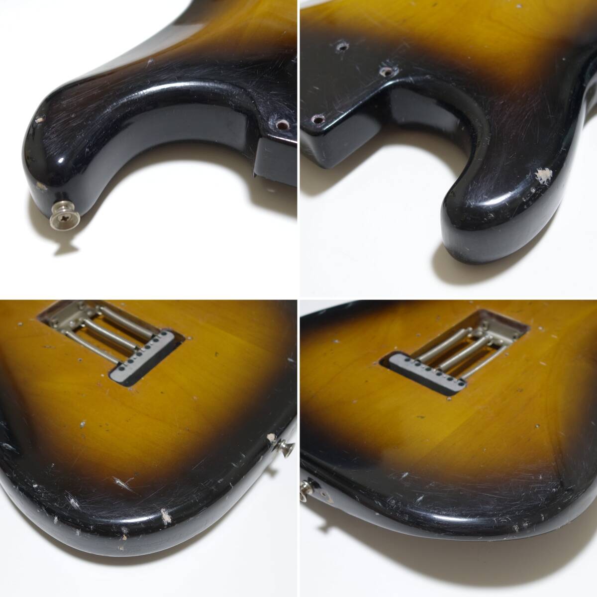 FENDER JAPAN ST57-65 82年製 JVシリアル ストラトキャスター ボディ ジャンク品 /Fender Stratocaster Body MADE IN JAPAN 1982_画像10