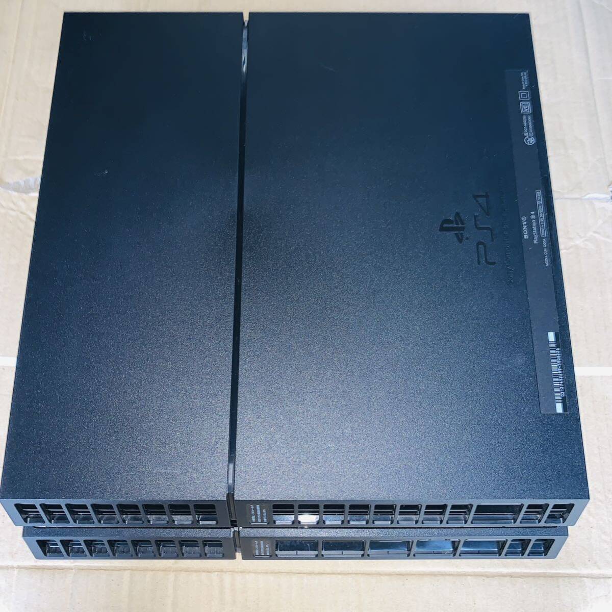 【140】PS4 CUH-1200A ジェットブラック 500GB 封印シール有りの画像2