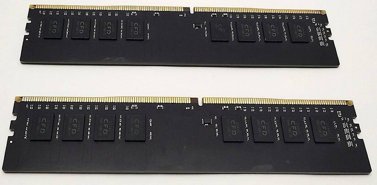 【明細書付き】CFD メモリ 16GB×2枚 DDR4 3200 (PC4-25600) 288pin DIMM W4U3200CS-16G シー・エフ・デーの画像3