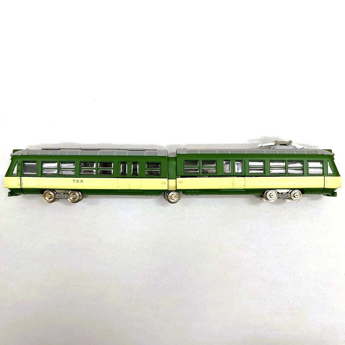 *[MODEMO]NT100 Tokyu Tama ..te is 200 shape green / green color railroad model train toy toy antique collection *15419