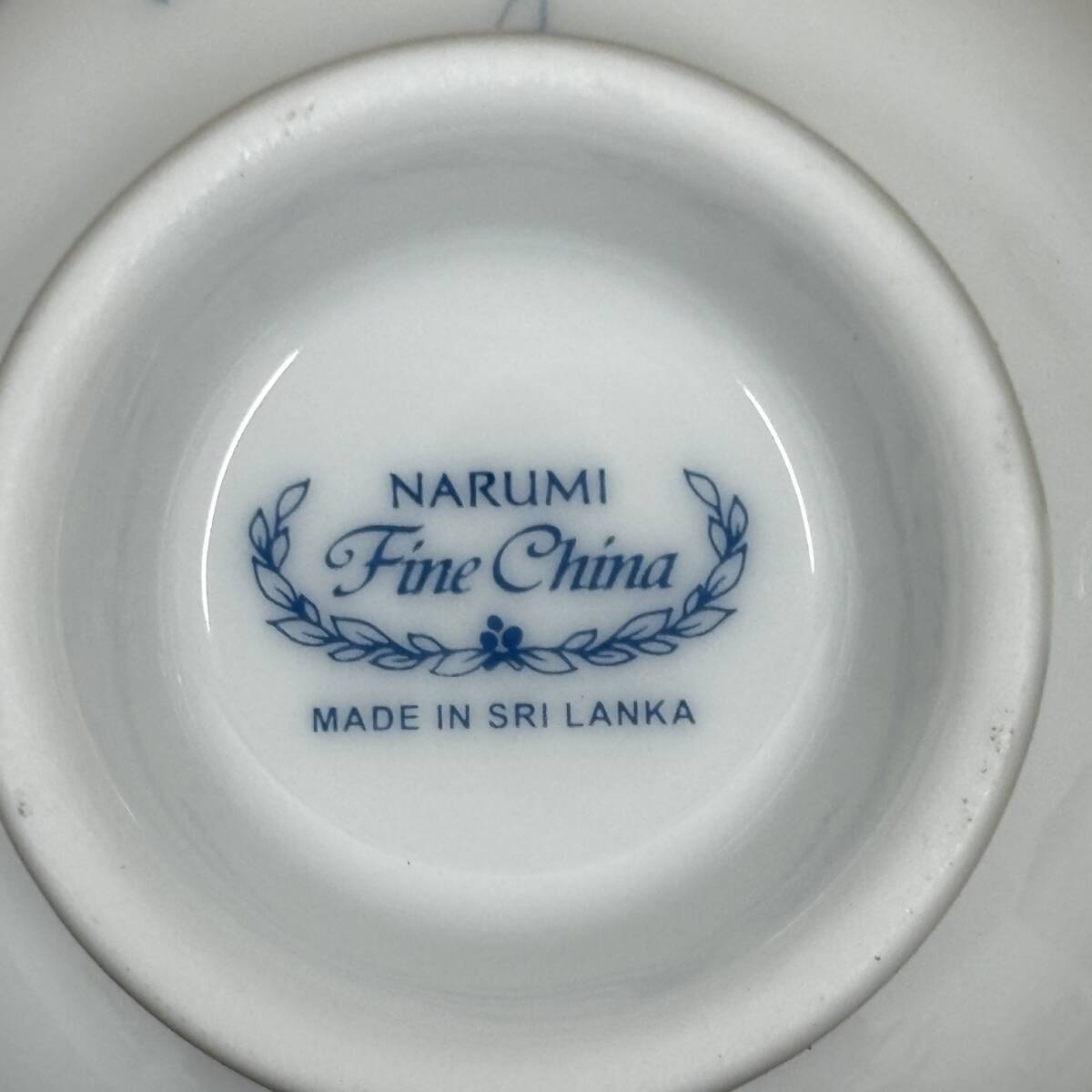 ●【NARUMI/ナルミ】Fine China/ファインチャイナ ブルーフラワー 40955-32435 カップ&ソーサー 5客セット 未使用品 箱付き★23055_画像8