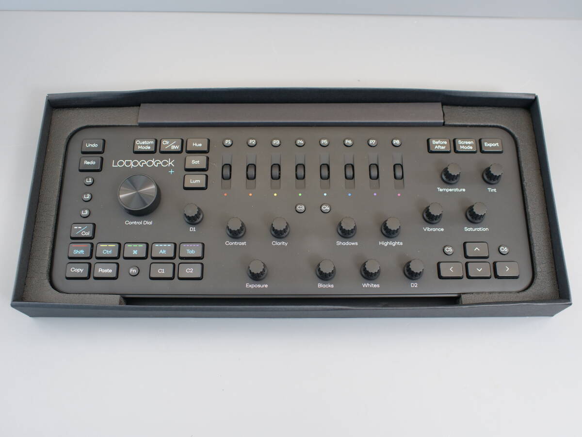 [ не использовался . близкий ]Loupedeck Plus(+) - фотография, анимация редактирование для custom управление рабочий товар 