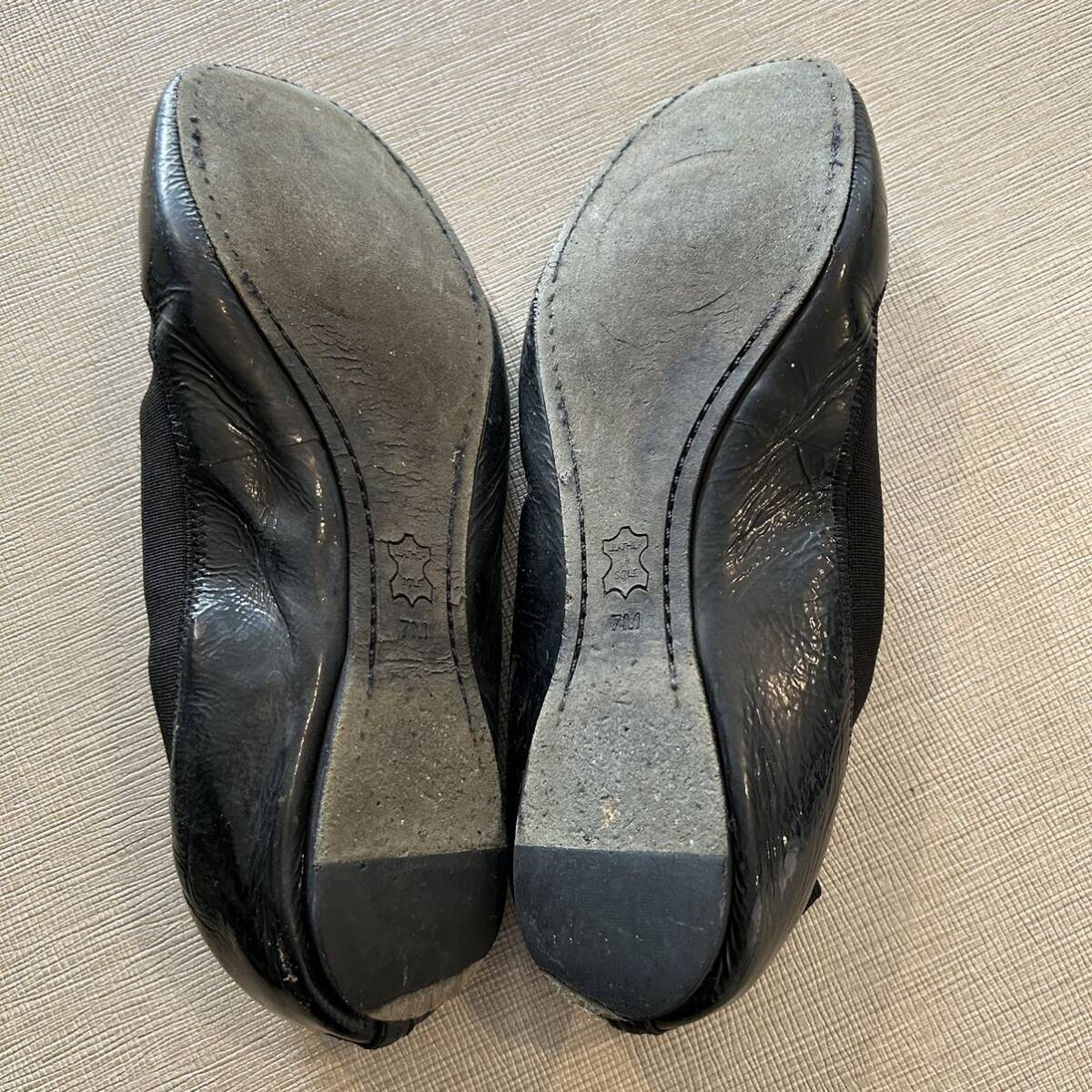  Tory Burch flat shoes ballet shoes 24cm