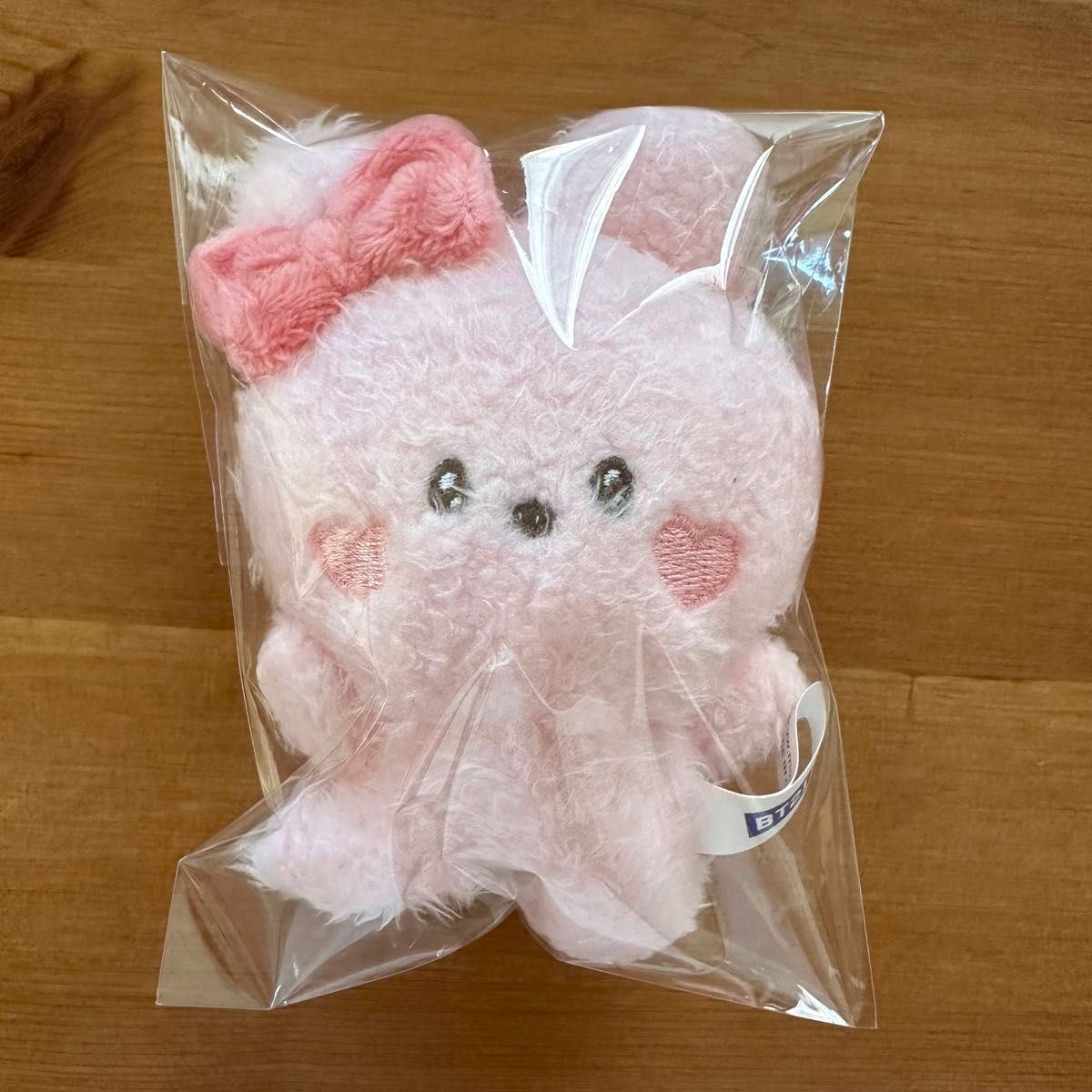 BT21 minini PLUSH KEYRING LOVELY Ribbon COOKY