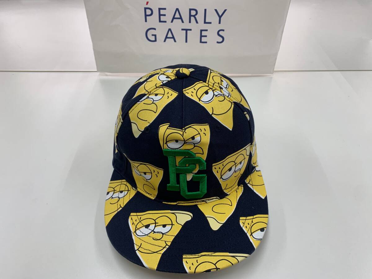PEARLY GATES パーリーゲイツ キャップ(ナチョス柄)《パーリーゲイツ×ナチョス》レア物 未使用