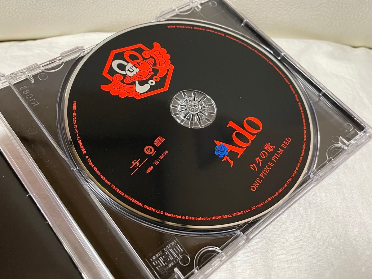 Ado ウタの歌 ONE PIECE FILM RED (通常盤) CD　アルバム　新時代　私は最強 劇場版ワンピース レンタル落