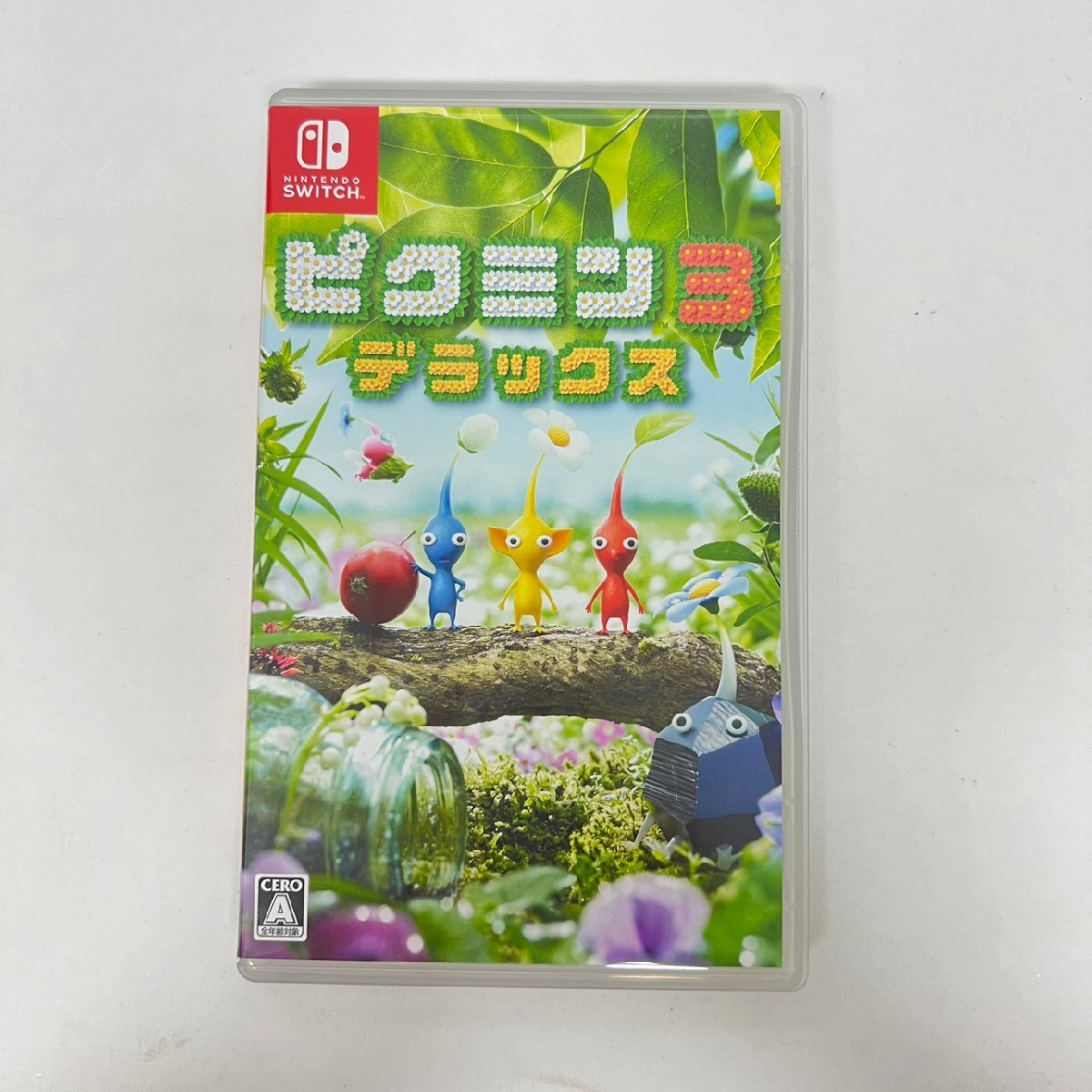 【86】 Nintendo Switch ニンテンドースイッチソフト ピクミン3デラックス 動作未確認品 中古_画像1