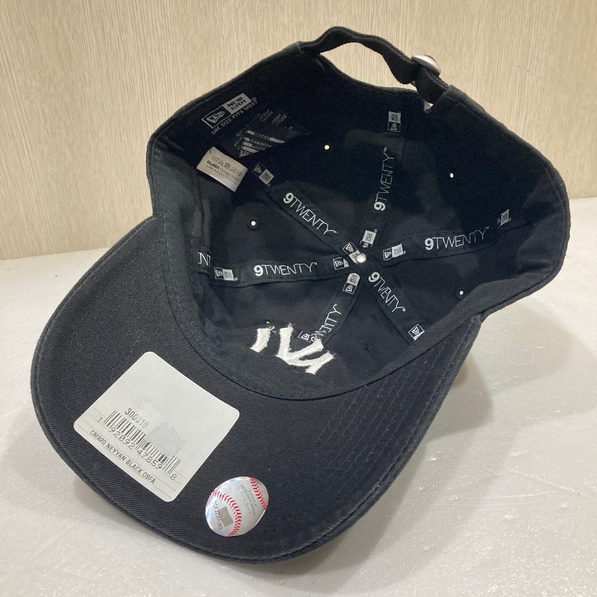 【76】 ⑦ 1円～ 長期保管品 MoMA LOGO ニューヨーク ヤンキース New York Yankees 野球帽子 NEWERA ニューエラ キャップ 帽子_画像6