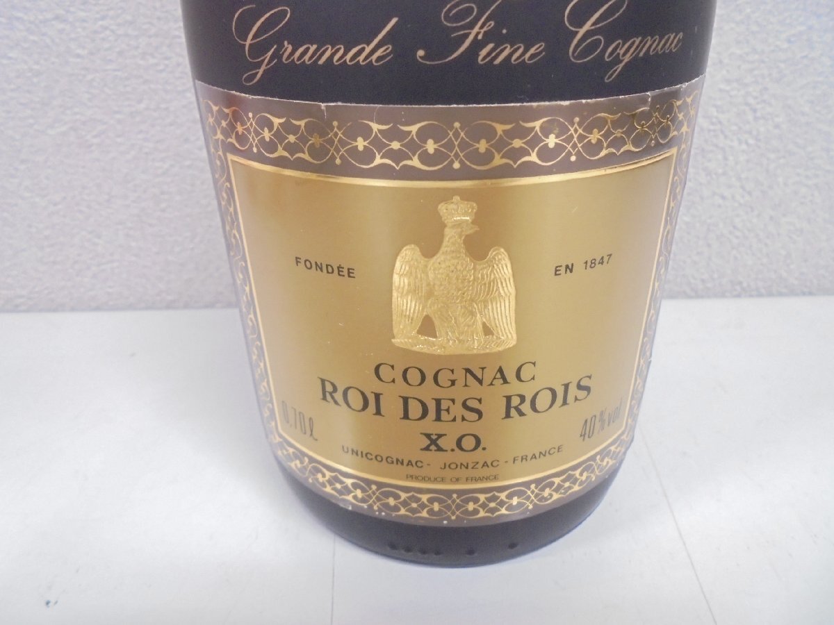 【80】1円～ナポレオン コニャック ROI DES ROIS X.O. ブランデー 40% 700ml 未開栓_画像2