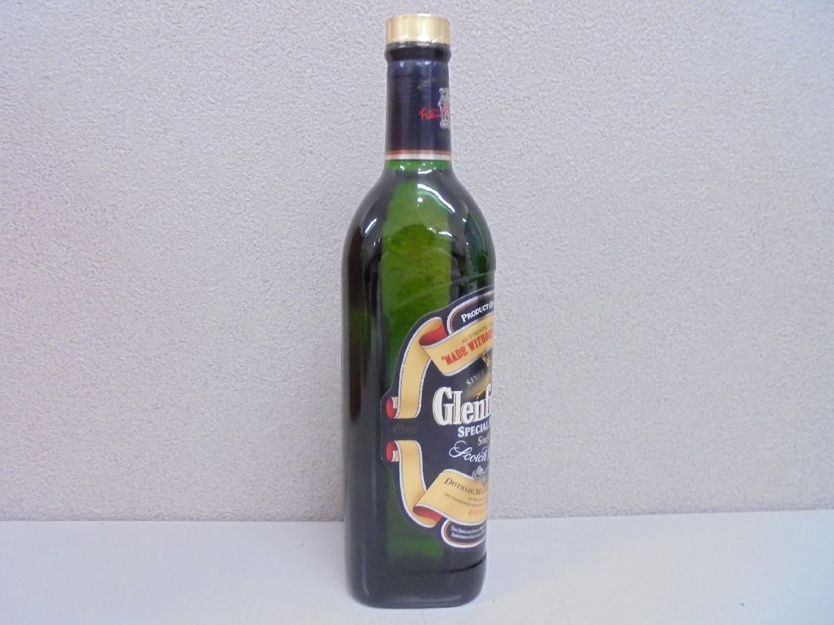 【80】1円～Glenfiddich グレンフィディック シングルモルト スコッチウイスキー 43% 750ml 未開栓_画像3