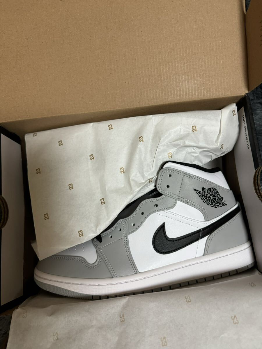 NIKE AIR JORDAN 1 Mid Smoke Grey 27cm 新品未使用 試着無 送料無料