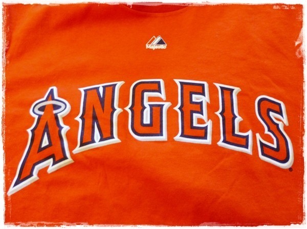 メンズ　MLB　半袖　Tシャツ　LA ANGELS　アナハイム　エンジェルス　#36　ジェレット・ウィーバー　アメリカ　インポート　メジャー　S_画像3