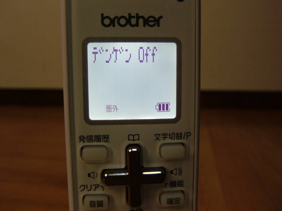 78 [ super-beauty goods ] Brother cordless handset BCL-D110