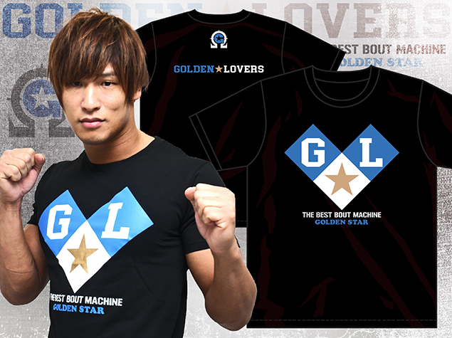 ケニーオメガ 飯伏幸太 ゴールデン☆ラヴァーズ Tシャツ 黒 L or XL ゴールデンラヴァーズ AEW 飯伏 the ELITE 新日本プロレス DDT IWGP G1_画像1