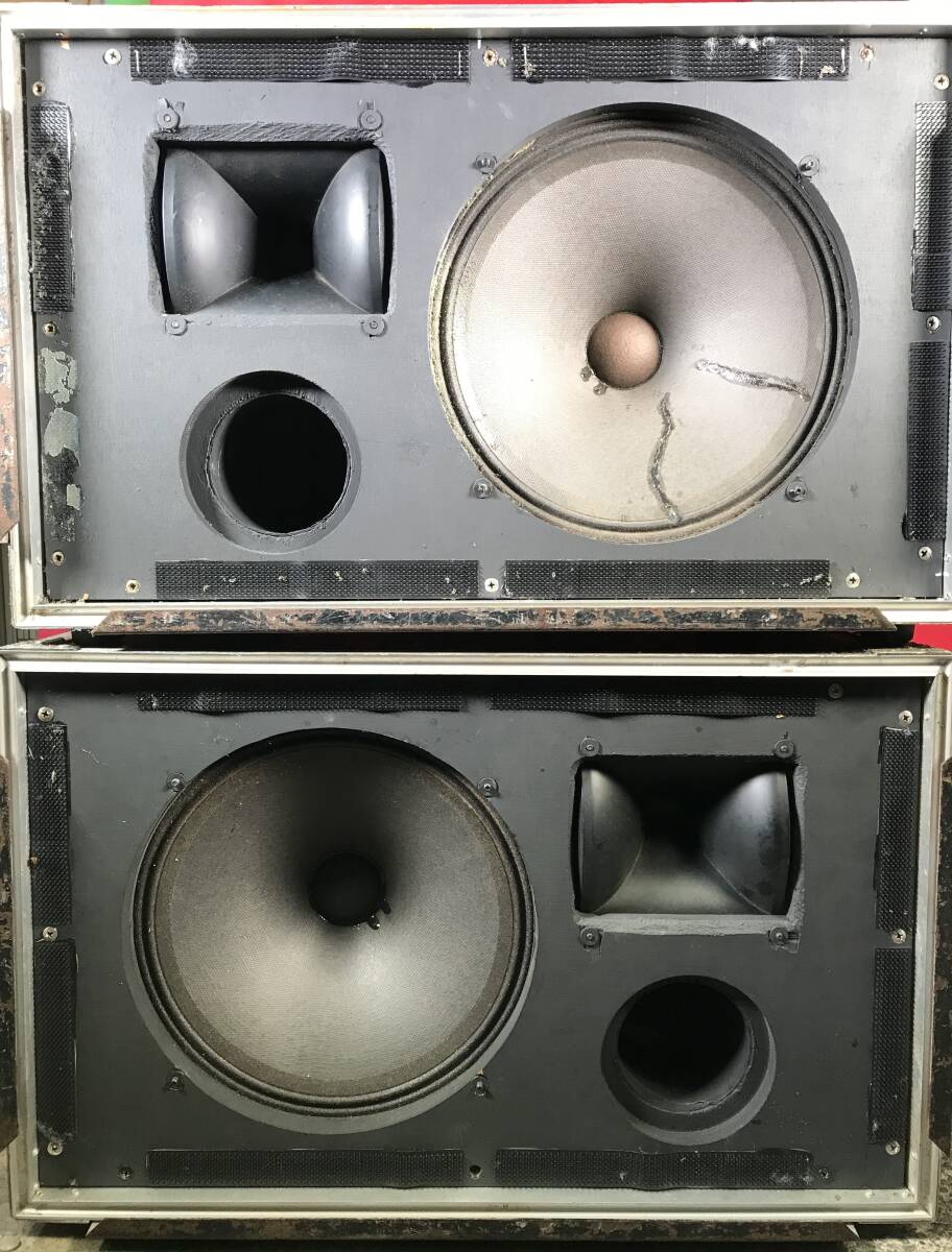 nt240516-003Z ジェービーエル JBL MI12 MIシリーズ スピーカー ユニット ペア USED 修復有 PA機器 レコーディング ライブ 音響_画像1