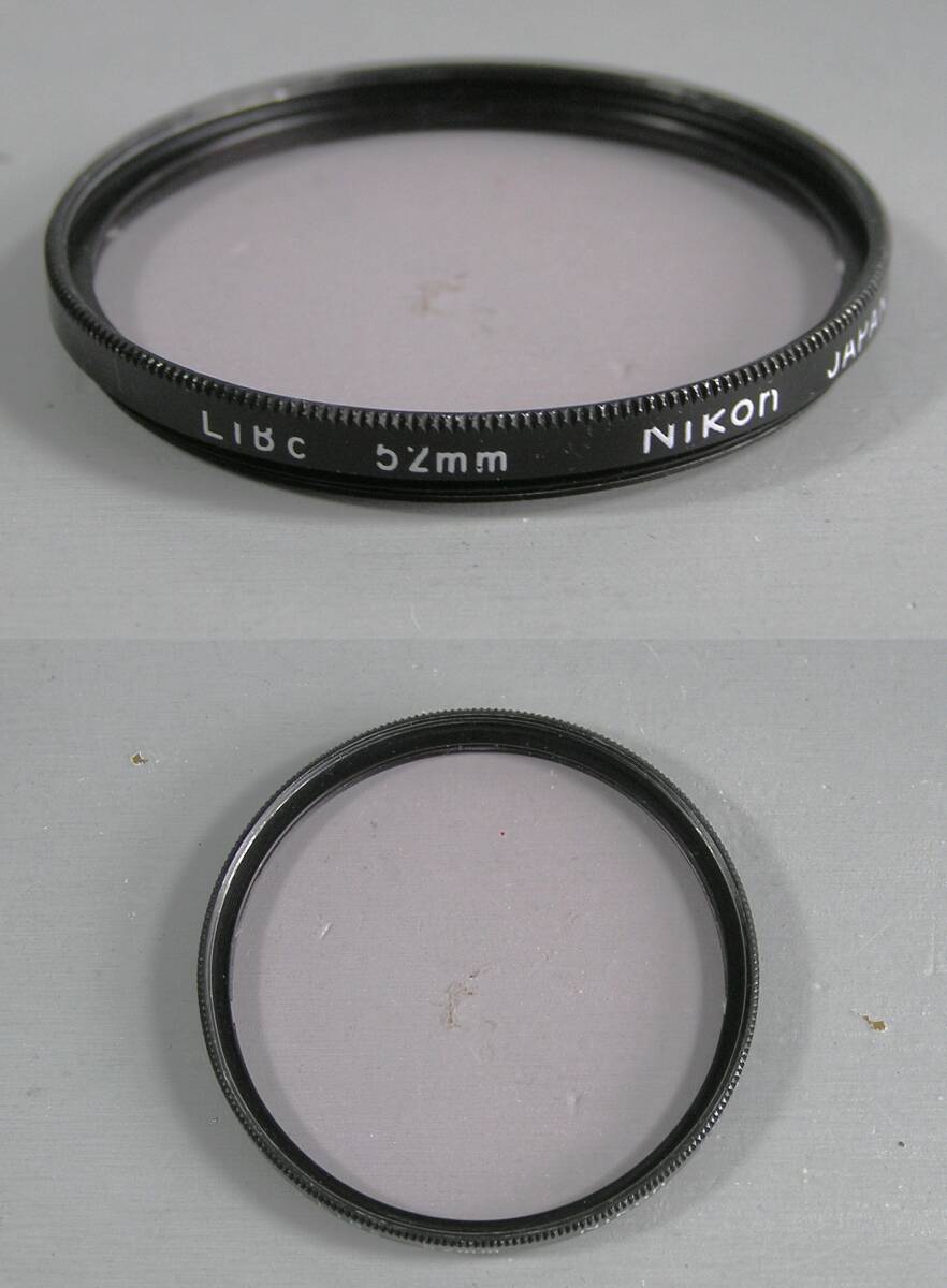 NIKON　(609)　 中古・レンズフィルタ　52㎜　L1Bc（レンズ保護兼用、紫外線吸収）　ニコン_画像1