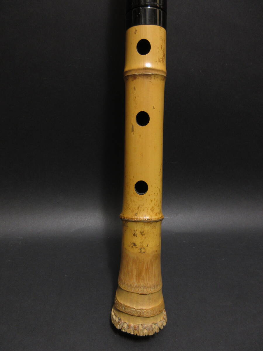  ширина гора .. Zaimei ( общая длина 55.0cm) [ звук. выходит - ] традиционные японские музыкальные инструменты * сякухати * кото старый .* трансляция .