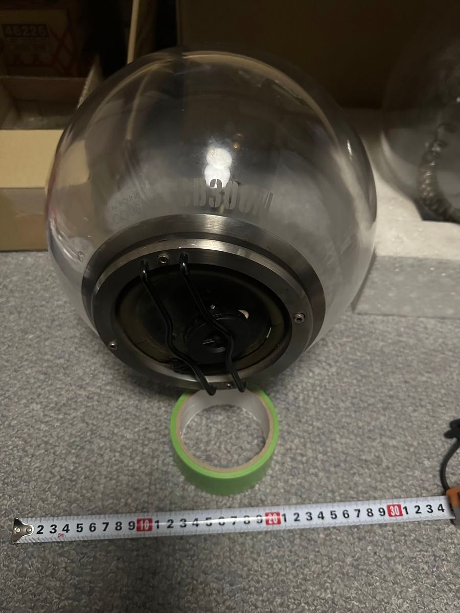 レア品 佐々木硝子 ガラス製スピーカー CB300M SASAKI ACOUSTICS レア品 佐々木硝子 ガラス製スピーカー CB300M SASAKI ACOUSTICS