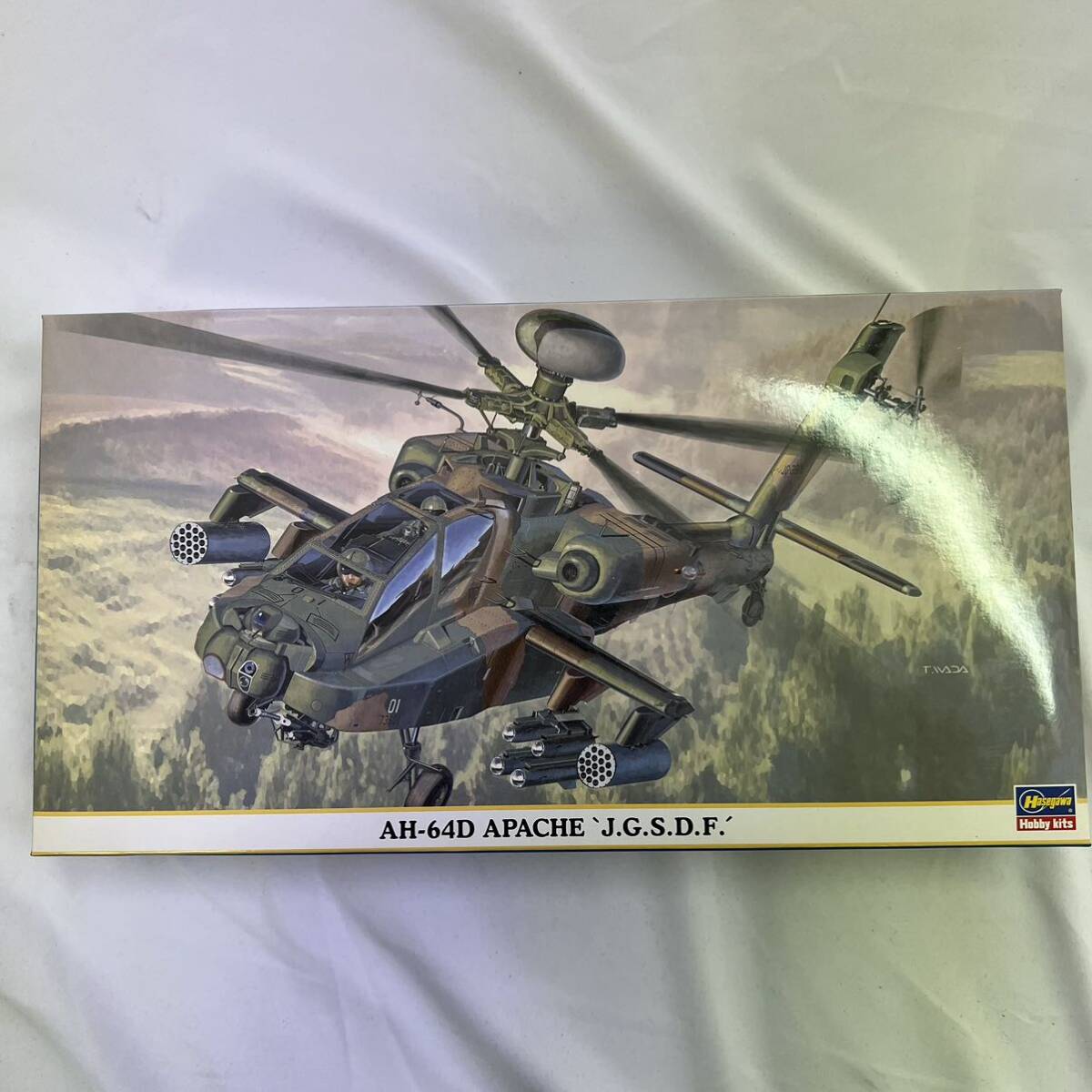 ハセガワ 09452　AH-64D アパッチ 陸上自衛隊　JGSDF 1/48 プラモデル 限定生産_画像1