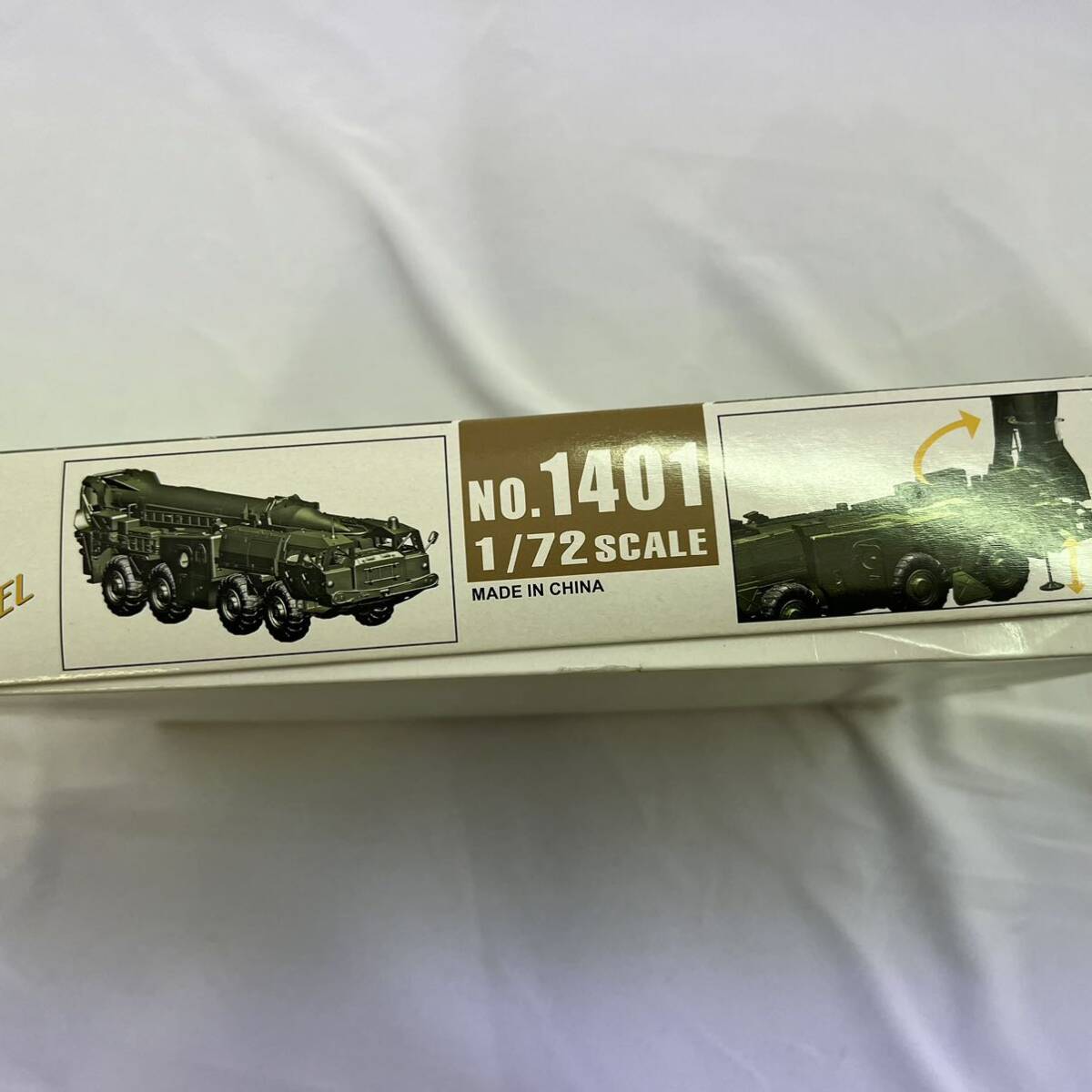 プラモデル　SCUD-B&LAUNCHER No1401 1/72スケール　SOVIET TACTICAL MISSILE 未使用品　TOKUSOMODEL_画像2