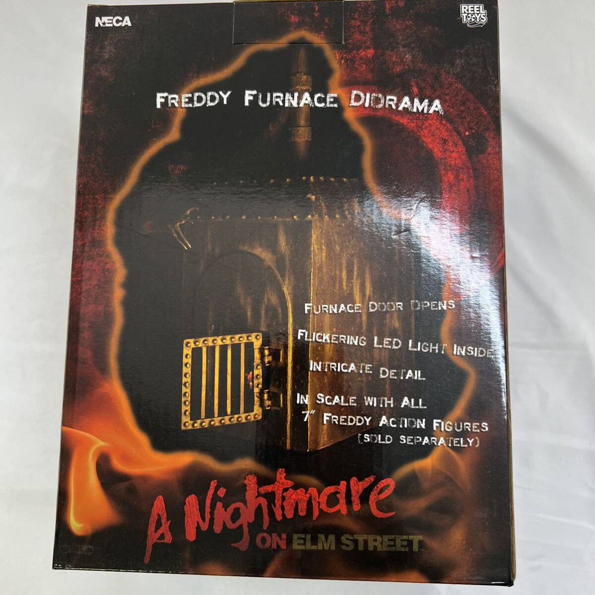  A Nightmare on Elm Street fretiFREDDY FURNACE DIORAMA geo llama unused goods NECA REELTOYS