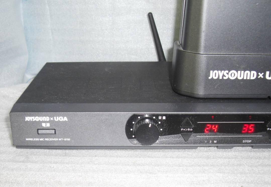 ★JOYSAUNDO 800MHｚ 電波式ワイヤレスマイクレシ－バ－ WT-8700のセットです。の画像3