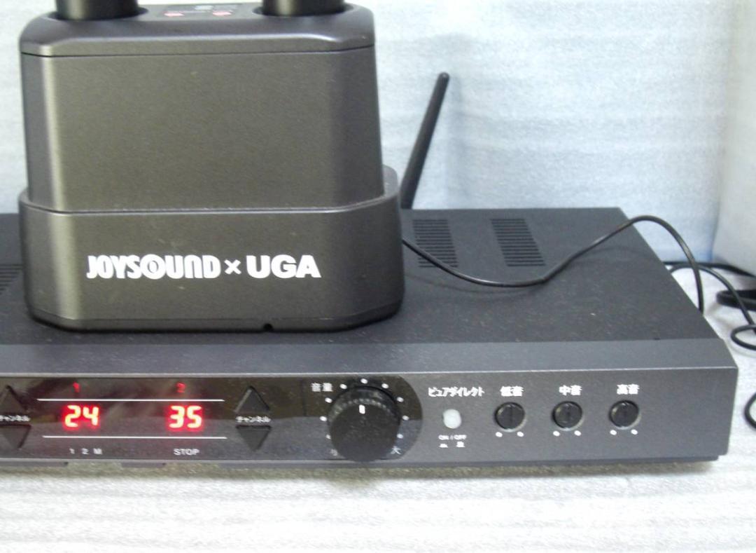★JOYSAUNDO 800MHｚ 電波式ワイヤレスマイクレシ－バ－ WT-8700のセットです。の画像4