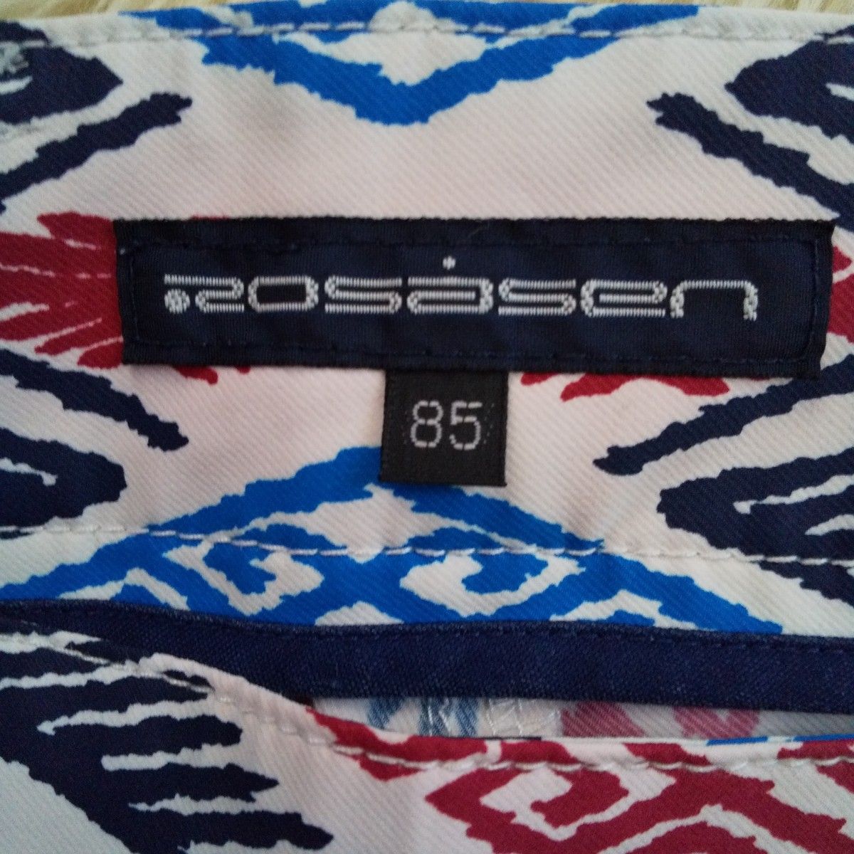 (美品)ROSASEN ロサーセン　メンズ　ハーフパンツ ショートパンツ　総柄　W  85
