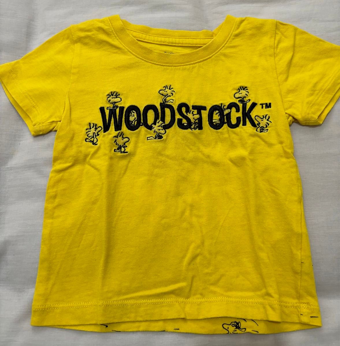 graniph SNOOPY ウッドストック　刺繍  Tシャツ　90