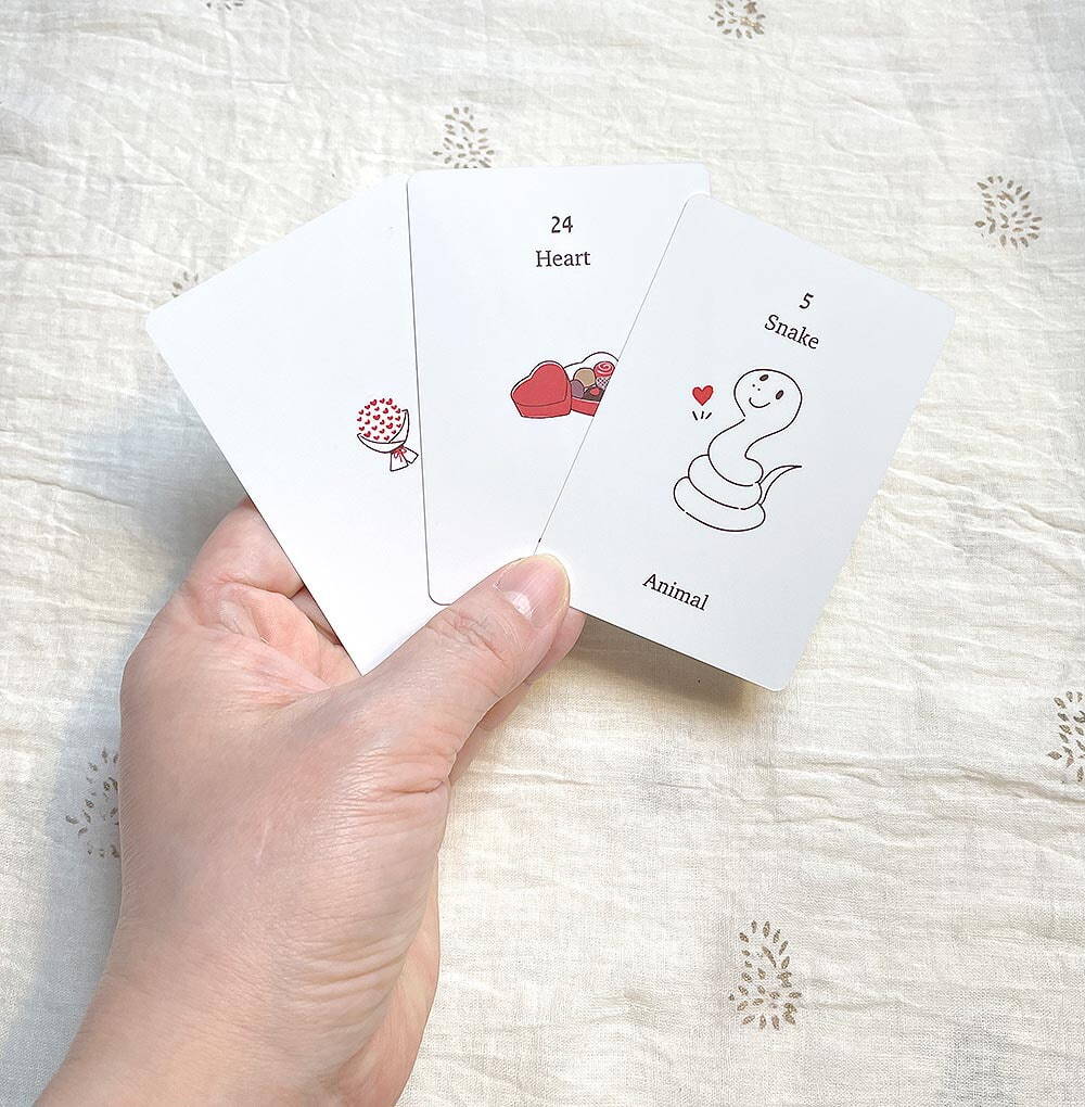 オラクルカード 占い カード占い タロット バレンタインコーヒーカード valentine coffee card ルノルマン インド 本_画像4