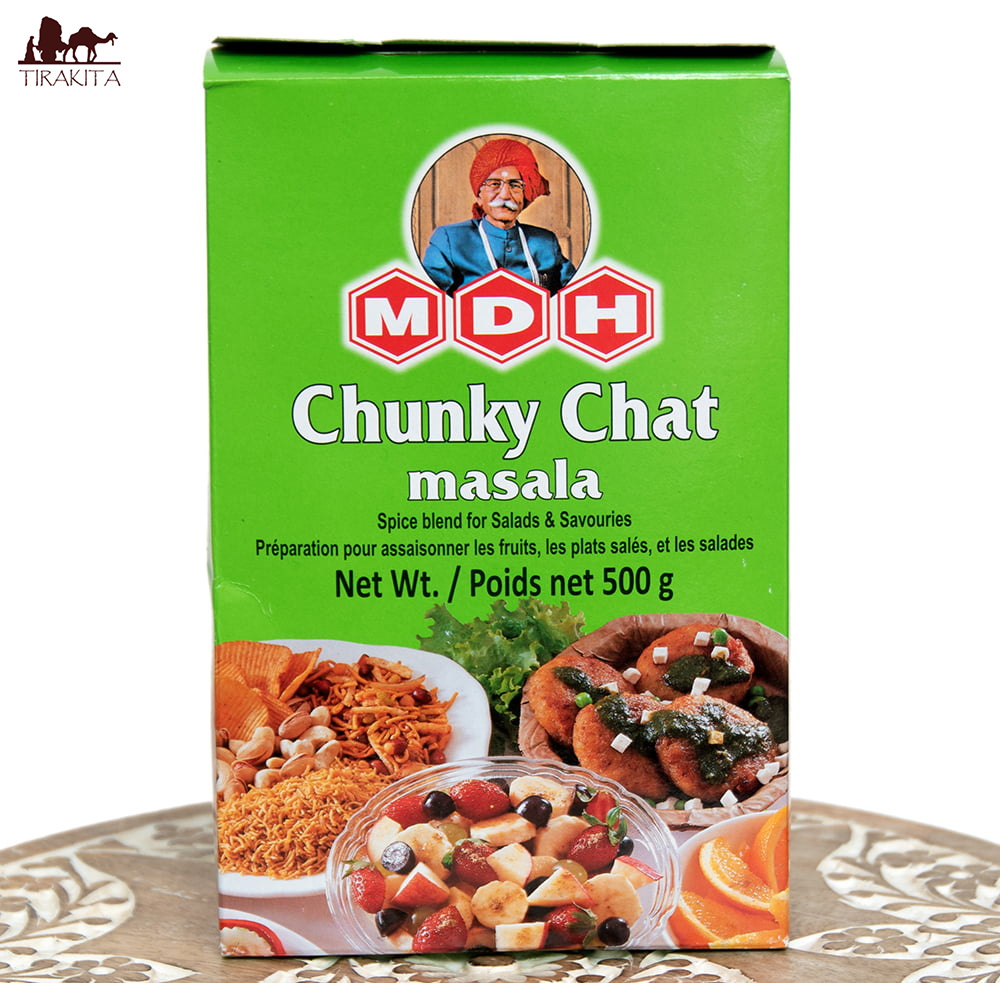 MDH インド料理 カレー チュンキー チャット マサラ スパイス ミックス Chunky Chat Masala 500ｇ 大サイズ (MDH)_画像1