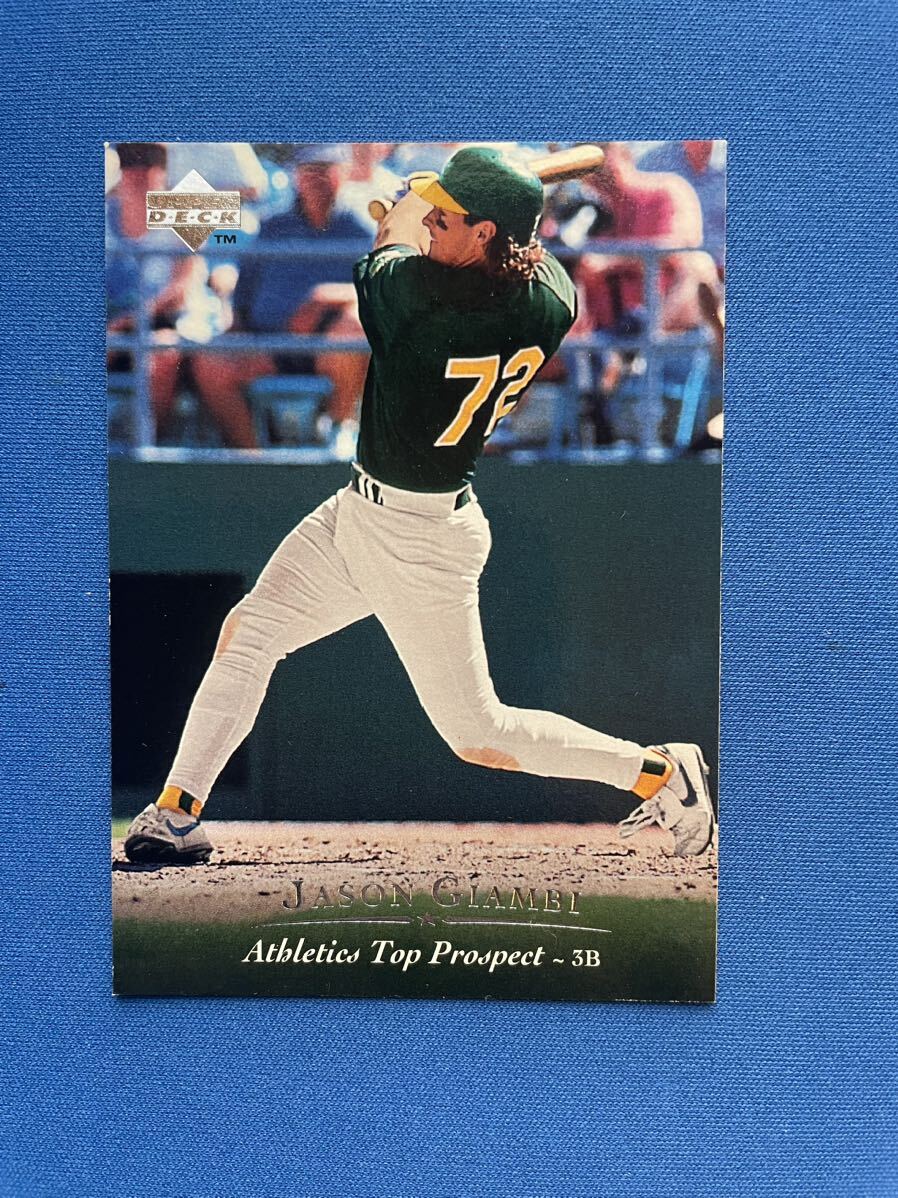 〝MLBマイナー祭り〟【Jason Giambi(ジアンビ)】1995年UD Minor League ！_画像1