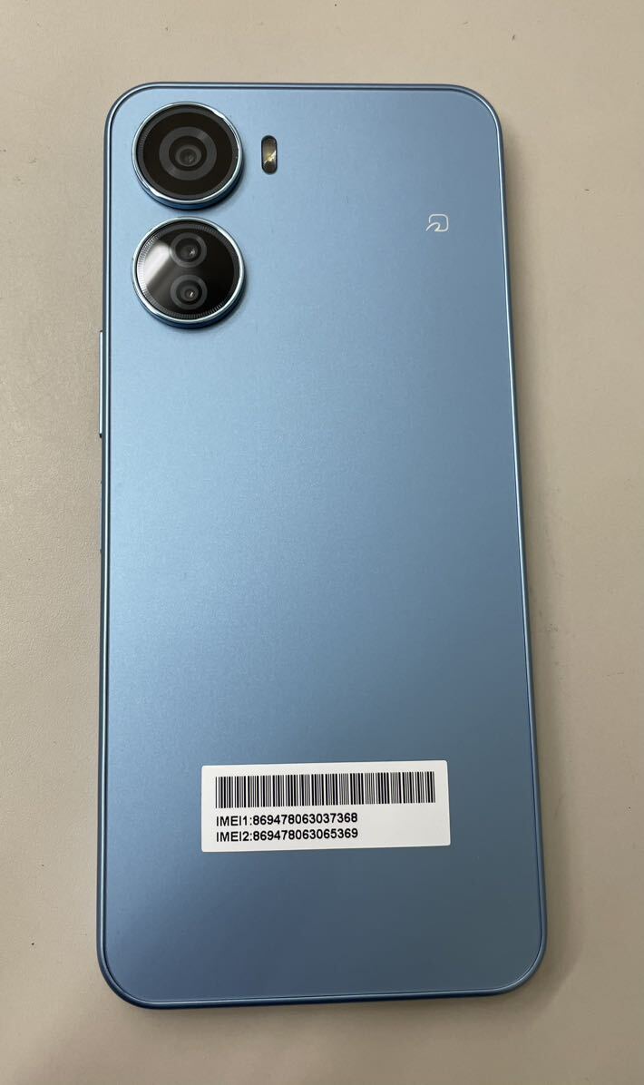HR☆ 新品 未使用 ワイモバイル Libero 5G IV A302ZT ブルー 箱付き 説明書 付属品有り スマートフォン Y!mobile スマホ の画像7