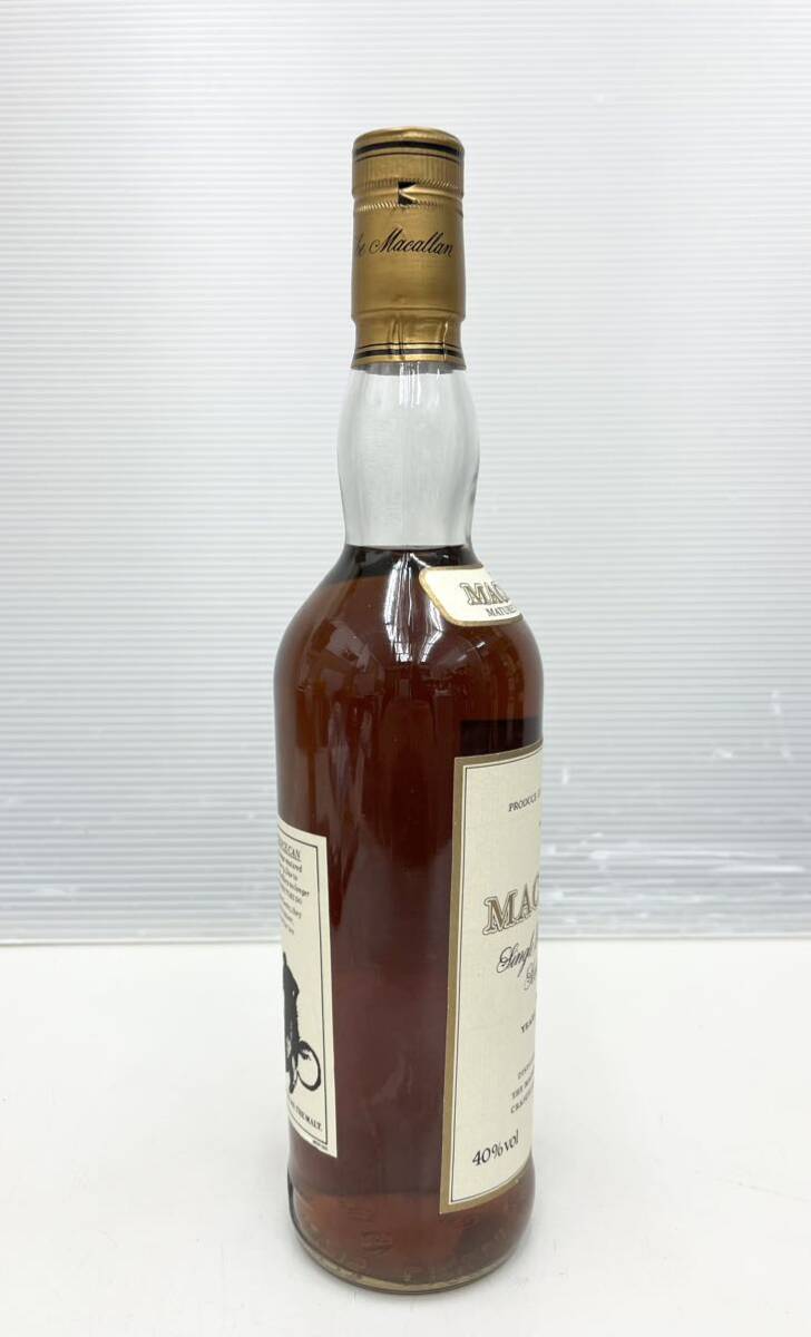 AK◆ 未開栓 ザ・マッカラン 10年 700ml 40% マチュアード イン シェリーウッド シングルモルト スコッチ ウイスキー 古酒の画像3