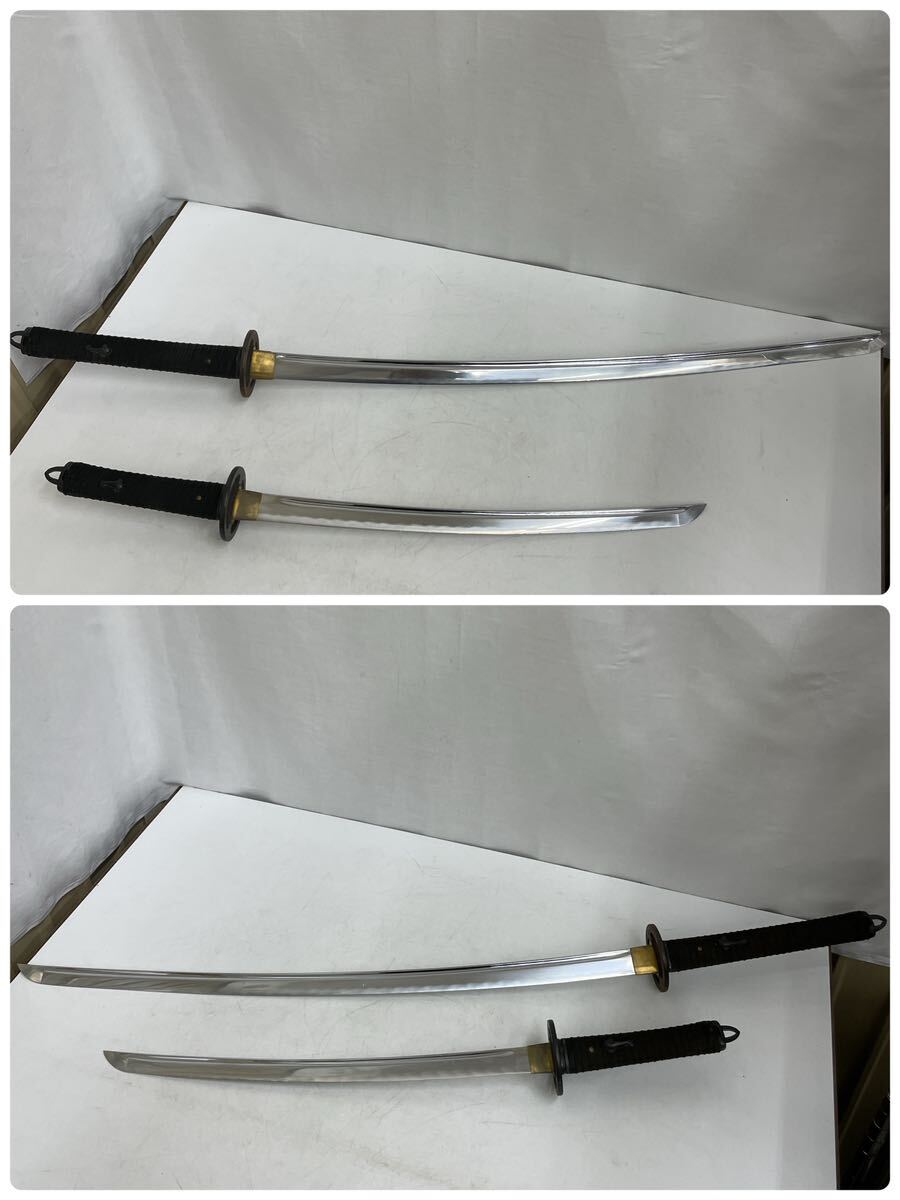 EK* иммитация меча 2 шт . суммировать японский меч копия общая длина примерно 101cm 67.5cm лезвие миграция примерно 73cm примерно 47.5cm костюмированная игра фотосъемка инструмент игрушка меч 
