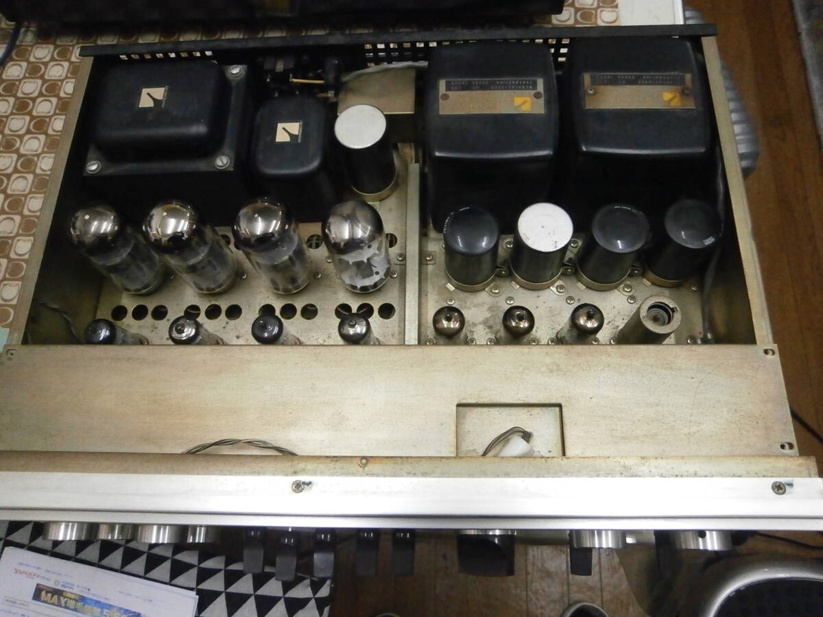 ＬＵＸＭＡＮ SQ38FD Mk-Ⅱ 管球式プリメインアンプ ジャンク品です 修理・部品取りに 匿名配送の画像10