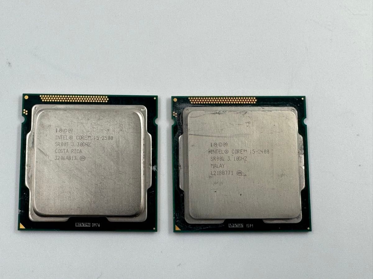 Intel CPU Corei5-2500 SR00T （3.3GHz）×5個、2400 SR00Q×15個セット！！