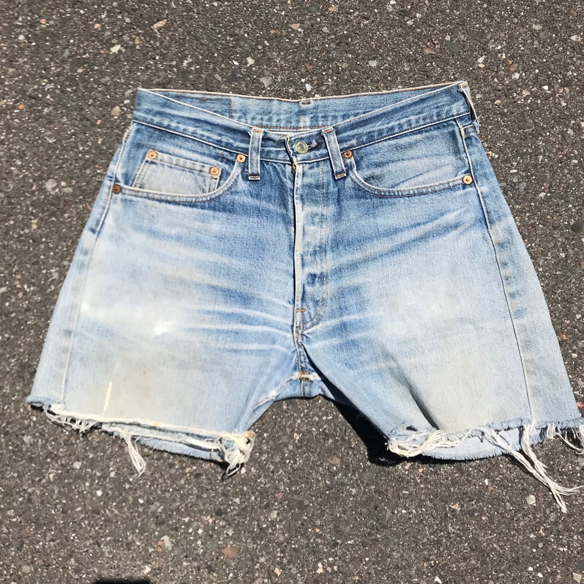 リーバイス501 赤耳 81s vintage カットオフ USA製 80s レッド リーバイス501 赤耳 81s vintage カットオフ USA製 80s レッド