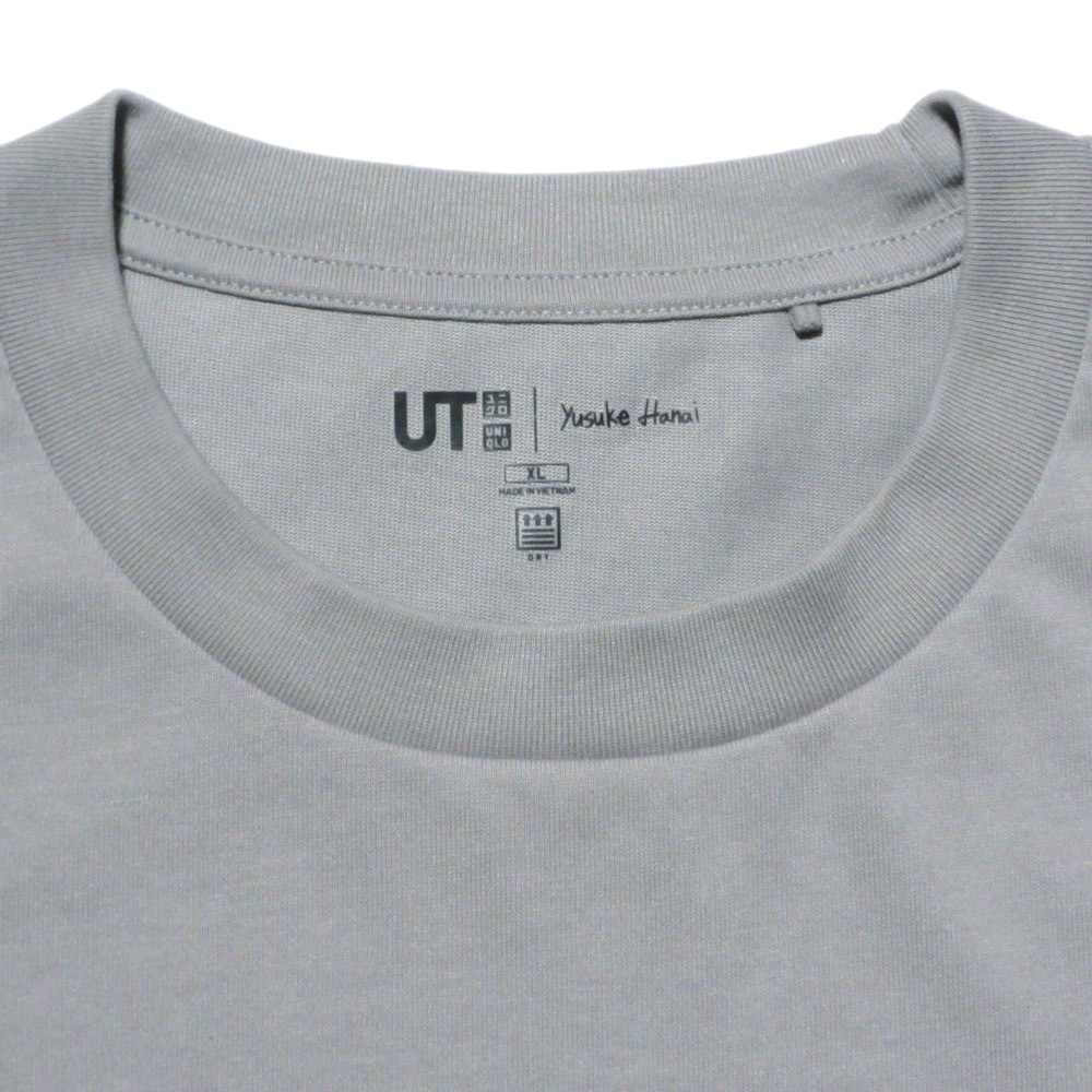 【美品】　ユニクロ × 花井祐介 UT　グラフィックTシャツ　GRAY(03)　XL　YUSUKE HANAI_画像2