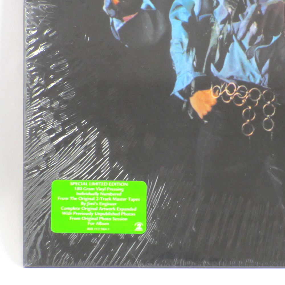 【未開封・2002年】　JIMI HENDRIX EXPERIENCE　SMASH HITS　レコード　アナログ　12インチ　LP_画像4
