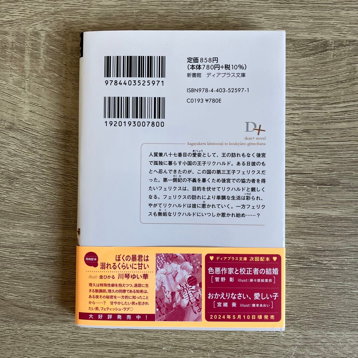 輝ける金の王子と後宮の銀の花／名倉和希／BL小説