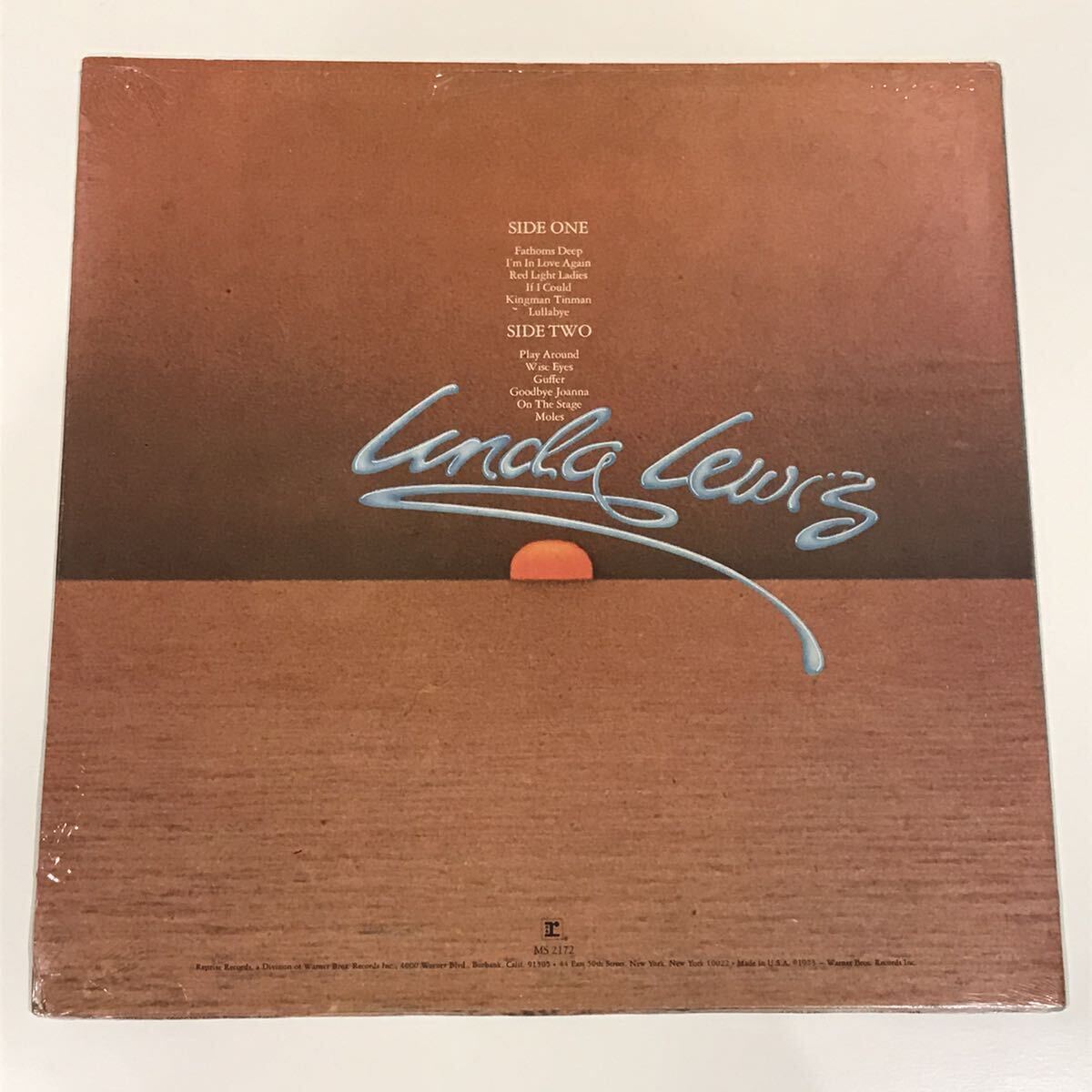  rare shrink attaching beautiful goods original record LINDA LEWIS / FATHOMS DEEP on REPRISE RECORDS US ORIGINAL PRESS w/Shrink WRAP attaching NEAR MINT