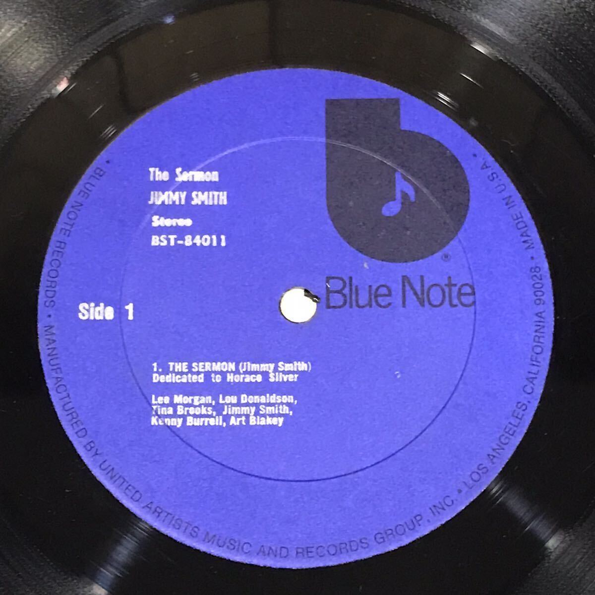 “RVG”刻印入り US盤 JIMMY SMITH / THE SERMON! on BLUE NOTE RECORDS LEE MORGAN LOU DONALDSON GEORGE COLEMAN TINA BROOKS ART BLAKEY_画像8