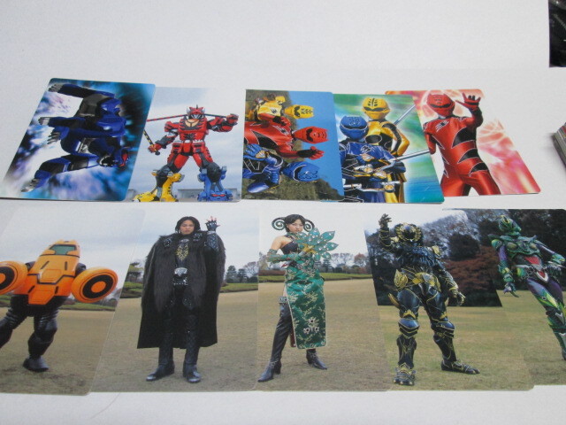 獣拳戦隊ゲキレンジャー カード全７５種完成品 トップ製菓の画像4