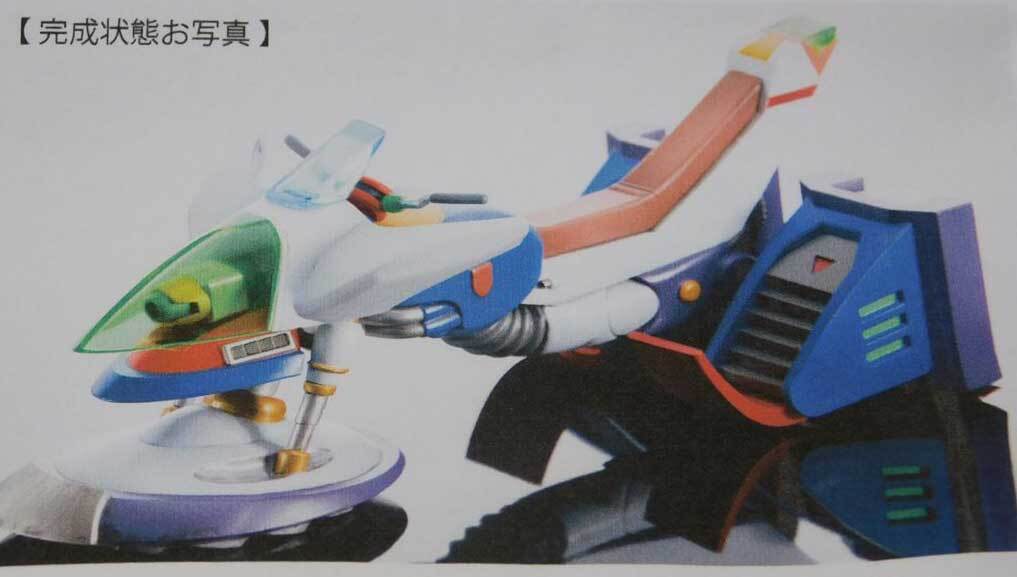 【未組立】　ロックマンX2 ライドチェイサー チェバル 1/12スケール可動 【マッドハンズ】