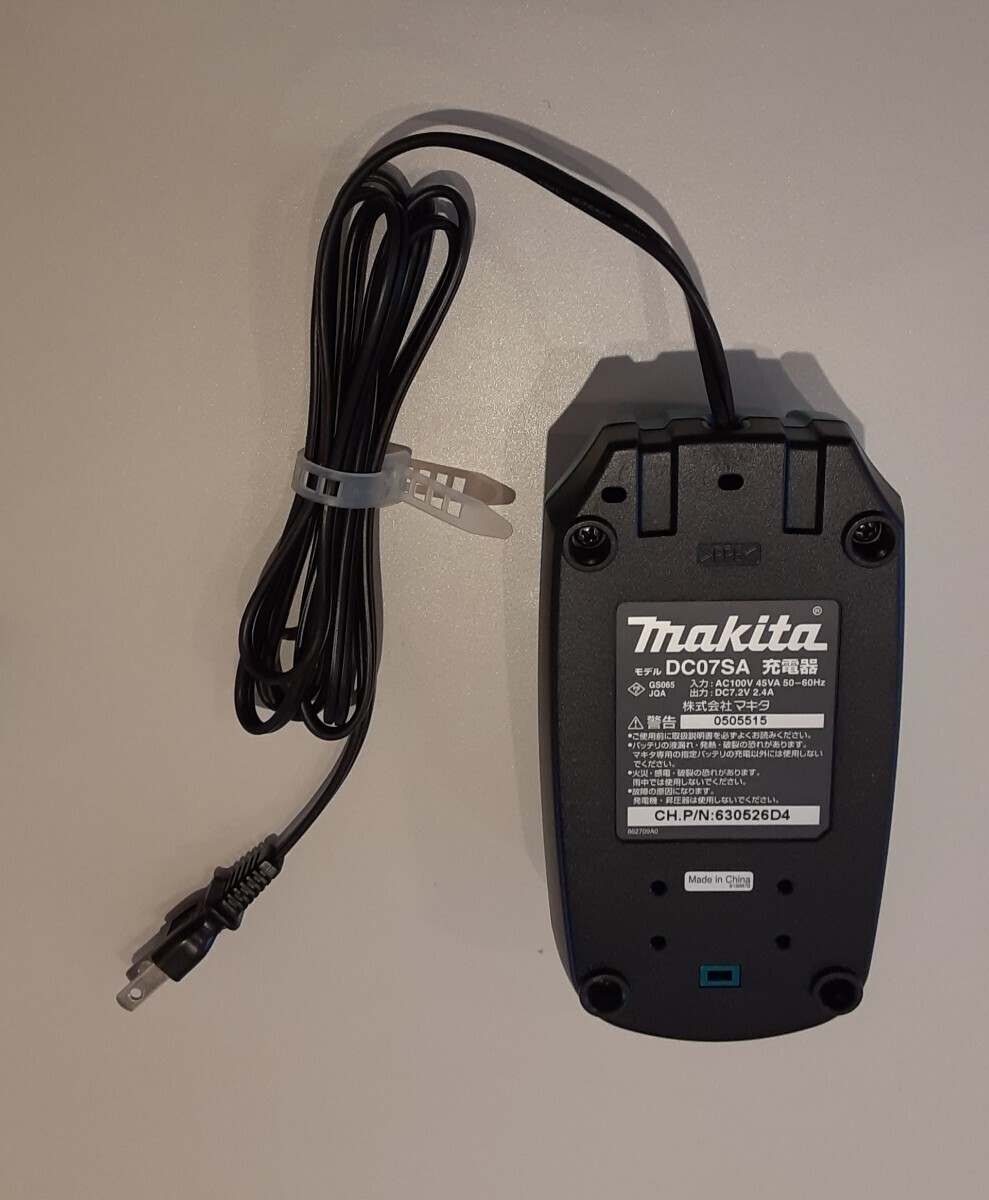 makita 充電器 DC07SA マキタ バッテリー チャージャー 充電_画像5