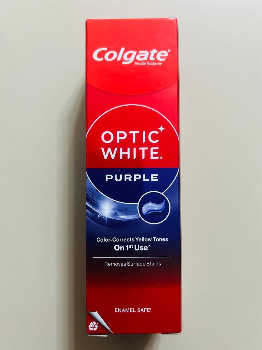 【新製品！】Colgate Optic White Purple コルゲートオプティック ホワイト パープル 100g x 2個